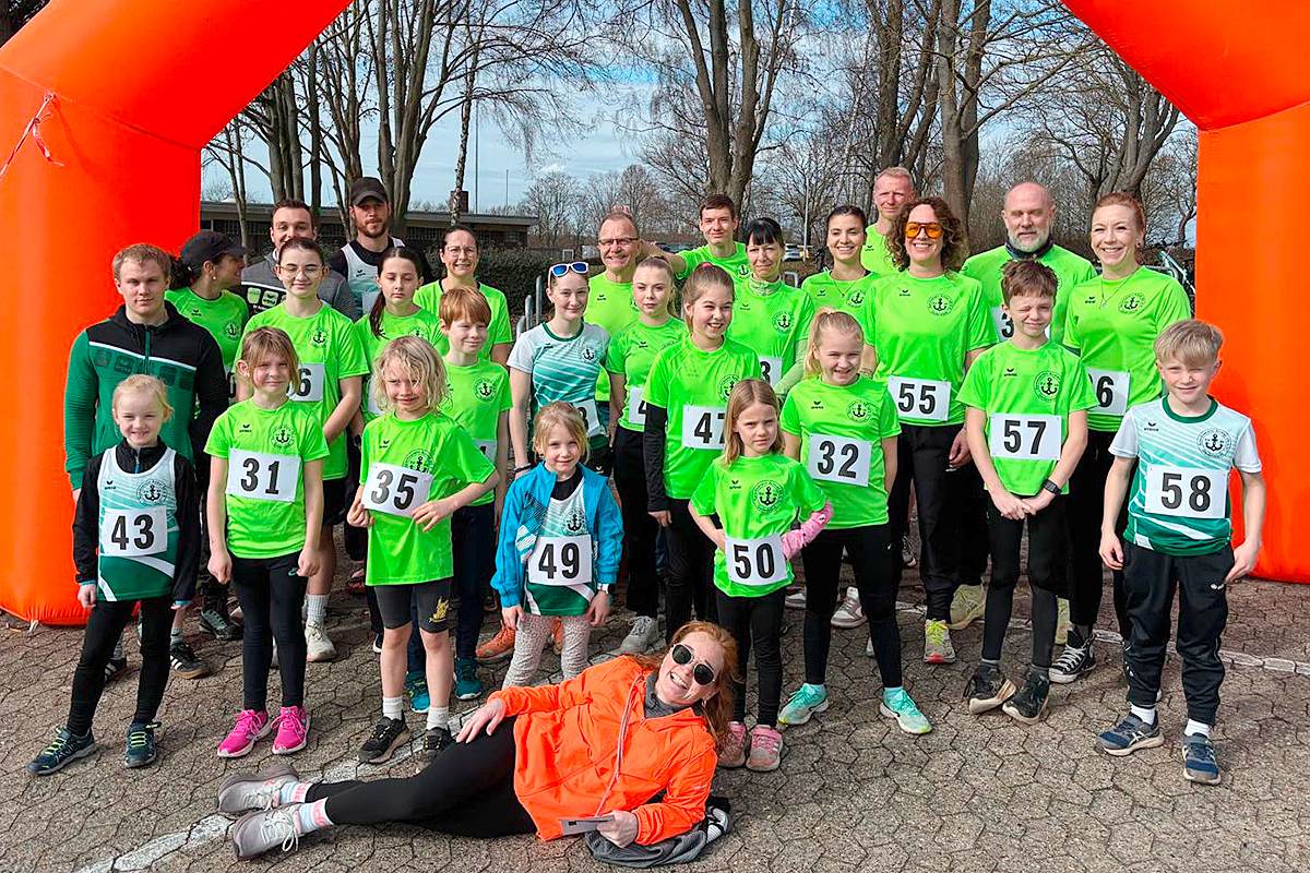 Das Laufteam von Anker Gadenstedt
