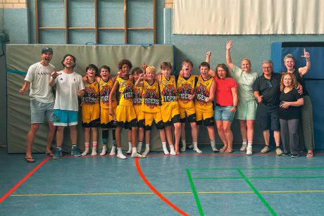 U14 der TGA Tigers Garmissen-Ahstedt