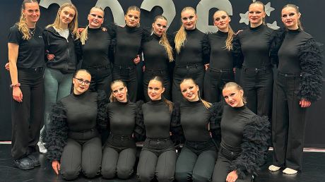 Die Jazz Fighters mit Trainerin Pia Lechelt