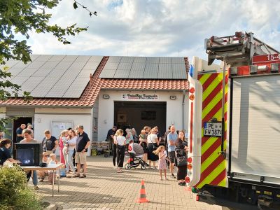 Das Dorf trifft sich rund ums Feuerwehrgerätehaus mitten im his­torischen Kern von Klein Lafferde.