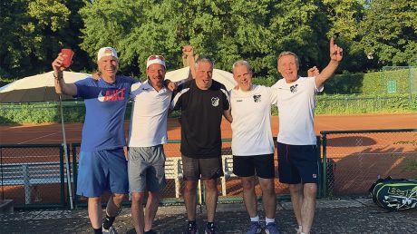 Tennisherren Ü40 des TSV Wendezelle machen den Aufstieg perfekt