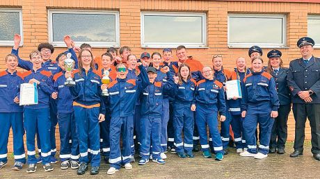 Teilnahme am Kreiswettbewerb der Jugendfeuerwehren erfolgreich