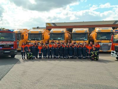 Jugendfeuerwehren Oberg und Groß Ilsede.
