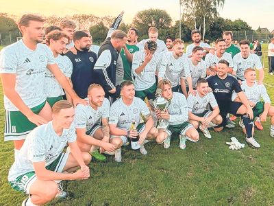 Siegerehrung Herren – GW Vallstedt.